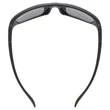Uvex Sportstyle 514 black matt/mirror silver napszemüveg - felülről