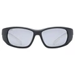 Uvex Sportstyle 514 black matt/mirror silver napszemüveg- szemből