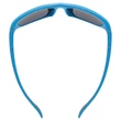Uvex Sportstyle 514 blue matt/mirror blue napszemüveg - felülről