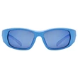Uvex Sportstyle 514 blue matt/mirror blue napszemüveg- szemből