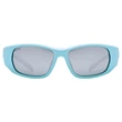 Uvex Sportstyle 514 lightblue matt/mirror silver napszemüveg- szemből