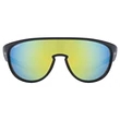 Uvex Sportstyle 515 black matt/mirror yellow napszemüveg- szemből