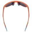Uvex Sportstyle 515 orange matt/mirror orange napszemüveg - felülről