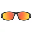 Uvex Sportstyle 507 black matt red napszemüveg - szemből