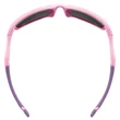 Uvex Sportstyle 507 pink purple napszemüveg - felülről