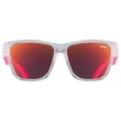 Uvex Sportstyle 508 clear pink napszemüveg - szemből