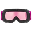 Uvex Slider FM pink síszemüveg - belülről