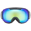 Uvex Downhill 2000 FM black mat síszemüveg - szemből