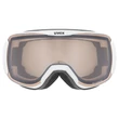 Uvex Downhill 2100 V white mat/silver-clear síszemüveg - szemből