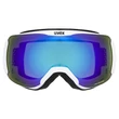 Uvex Downhill 2100 CV white mat/blue-geen síszemüveg - szemből