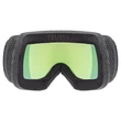 Uvex Downhill 2100 CV black mat/green-orange síszemüveg - belülről