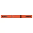 Uvex Downhill 2100 CV fierce red matt/mirror orange-green síszemüveg - pánt