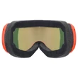 Uvex Downhill 2100 CV fierce red matt/mirror orange-green síszemüveg - belülről