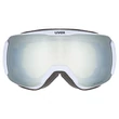 Uvex Downhill 2100 WE CV arctic blue matt/white-green síszemüveg - szemből