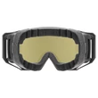Uvex Athletic CV black matt/green kerékpáros szemüveg - belülről