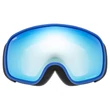 Uvex Scribble FM sphere blue/blue síszemüveg - szemből