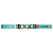Uvex Xcitd CV black matt/mirror green-orange síszemüveg - pánt