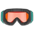 Uvex Evidnt ATTRACT proton matt/mirror green-orange síszemüveg - belülről