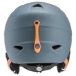 Uvex Airwing 2 pro titanium-orange mat sísisak - hátulról