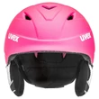 Uvex Airwing 2 pro pink mat sísisak - szemből