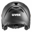Uvex Hlmt 300 visor black mat sísisak - hátulról