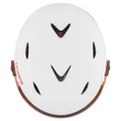 Uvex Junior visor pro white-red mat sísisak - felülről