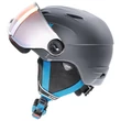 Uvex Junior visor pro titanium-blue mat sísisak - felhajtott visorral