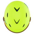 Uvex Junior visor pro neon yellow mat sísisak - felülről