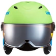 Uvex Junior visor pro applegreen mat sísisak - szemből