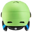 Uvex Junior visor pro applegreen mat sísisak - hátulról