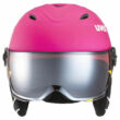 Uvex Junior visor pro pink mat sísisak - szemből