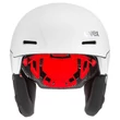 Uvex Jimm octo+ white mat-shiny sísisak - szemből