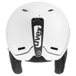 Uvex Jimm octo+ white mat-shiny sísisak - hátulról