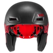 Uvex Jimm octo+ black-red mat sísisak - szemből