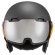 Uvex Hlmt 500 visor black mat sísisak - szemből
