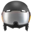 Uvex Hlmt 500 visor black-white mat sísisak - szemből