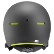 Uvex Hlmt 500 visor gun-lime mat sísisak - hátulról
