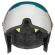 Uvex Hlmt 500 visor deep emerald mat sísisak - szemből