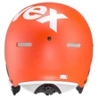 Uvex Hlmt 500 visor orange mat sísisak - hátulról