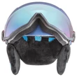 Uvex Hlmt 400 visor style navyblue mat sísisak - felhajtott visorral