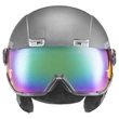 Uvex Hlmt 400 visor style titanium mat sísisak - szemből