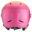 Uvex Hlmt 400 visor style pink-orange met mat sísisak - hátulról