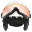 Uvex Hlmt 400 visor white sísisak - felhajtott visorral