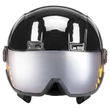 Uvex Hlmt 400 visor black sísisak - szemből