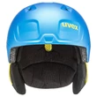 Uvex Manic pro blue-lime met mat sísisak - hátulról