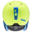 Uvex Manic pro lime-blue met mat sísisak - hátulról