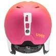 Uvex Manic pro pink-orange met met mat sísisak - hátulról