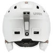 Uvex Fierce white mat sísisak - hátulról