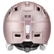 Uvex Fierce rosegold mat sísisak - hátulról