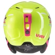 Uvex Manic lime snow bunny sísisak - hátulról